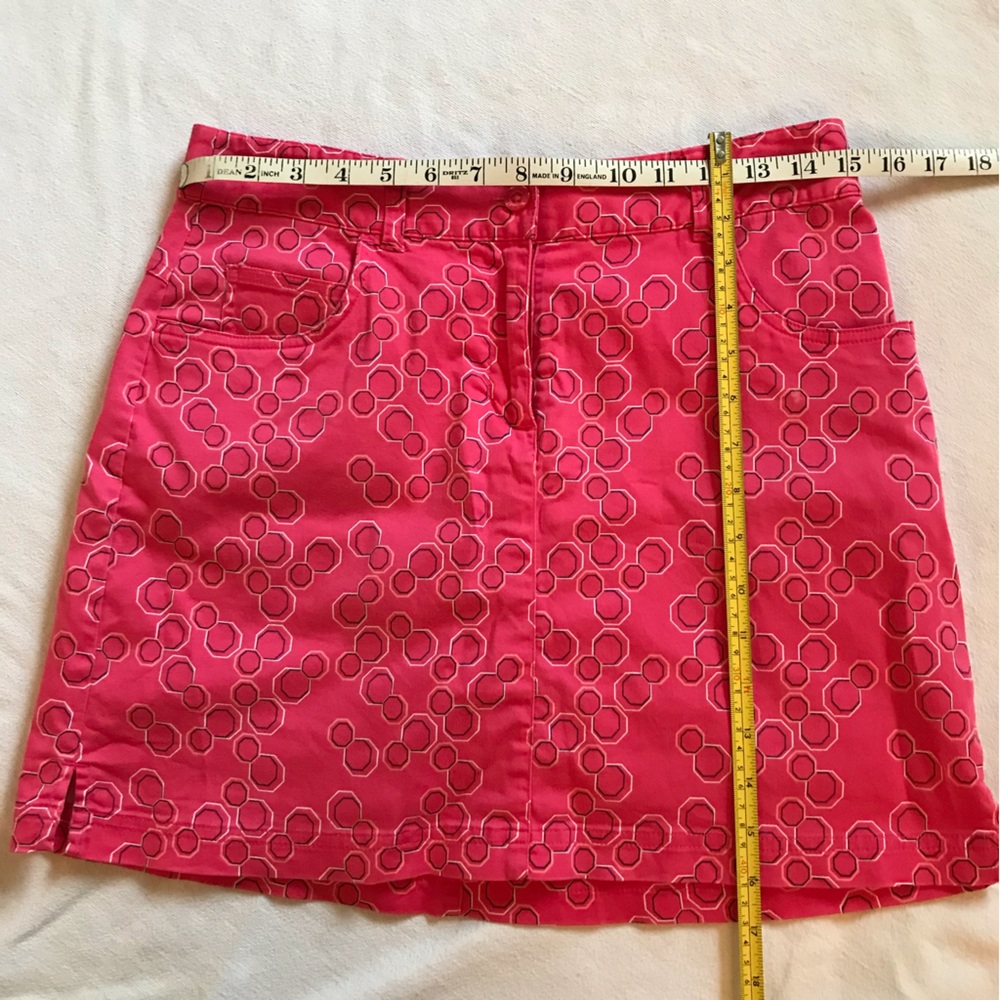 Slazenger golf skort 4 pink wicking stretch skirt